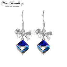 Square Cerulean Earrings