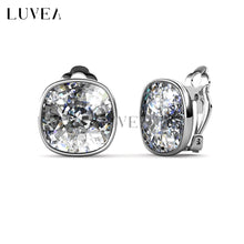 Squarish Clip Earrings