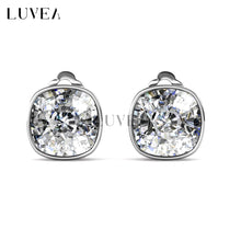 Squarish Clip Earrings