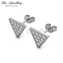 Triangle Stud Earrings