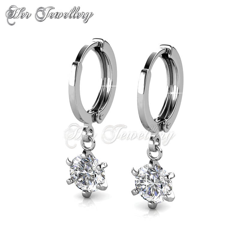 Swarovski Crystals Fiona Clip Earrings - Her Jewellery