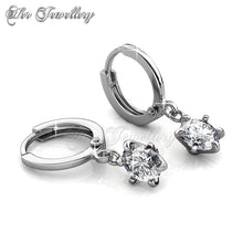 Swarovski Crystals Fiona Clip Earrings - Her Jewellery