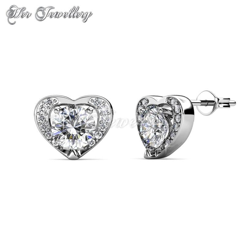 Swarovski Crystals Forever Earrings - Her Jewellery