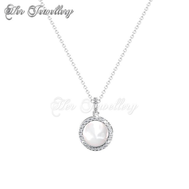 Swarovski Crystals Francisca Pearl Pendant - Her Jewellery