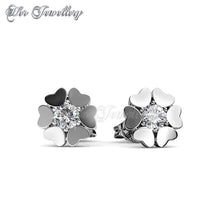 Swarovski Crystals Heart Petal Set - Her Jewellery