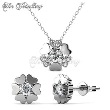 Swarovski Crystals Heart Petal Set - Her Jewellery