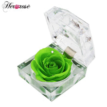 Her Rose - Rose in Ring Box