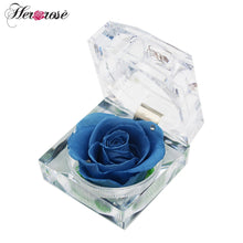 Her Rose - Rose in Ring Box