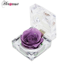 Her Rose - Rose in Ring Box