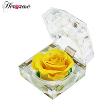 Her Rose - Rose in Ring Box