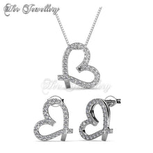 Swarovski Crystals Just Love Set - Her Jewellery