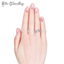 Swarovski Crystals Lasting Love Ring - Her Jewellery