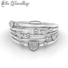 Leather Love Bracelet