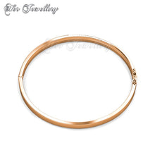 Swarovski Crystals Lecia Bangle (Rose Gold) - Her Jewellery
