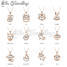 12 Dancing Zodiac Pendant