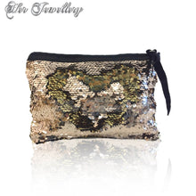 Swarovski Crystals Magic Reversible Sequin Pouch - Her Jewellery
