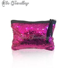 Swarovski Crystals Magic Reversible Sequin Pouch - Her Jewellery