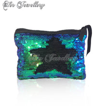 Swarovski Crystals Magic Reversible Sequin Pouch - Her Jewellery