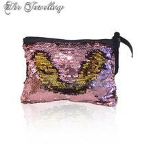 Swarovski Crystals Magic Reversible Sequin Pouch - Her Jewellery