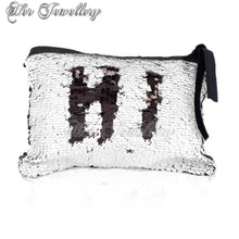 Swarovski Crystals Magic Reversible Sequin Pouch - Her Jewellery