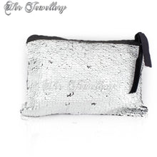 Swarovski Crystals Magic Reversible Sequin Pouch - Her Jewellery