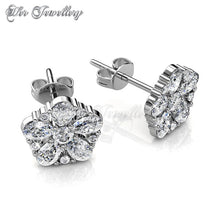 Swarovski Crystals Marylis Bloom Earrings‏ - Her Jewellery