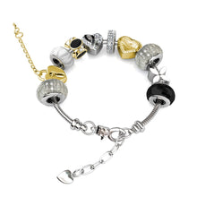 Swarovski Crystals Mylady Charm Bracelet Bundle (Pink + White) - Her Jewellery