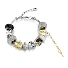 Swarovski Crystals Mylady Charm Bracelet Bundle (Pink + White) - Her Jewellery