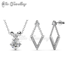Swarovski Crystals Mystique Venus Set - Her Jewellery