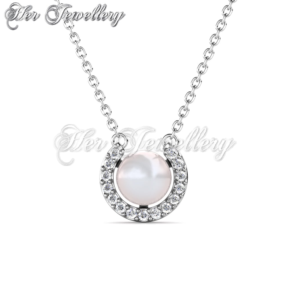 Crescent Pearl Pendant