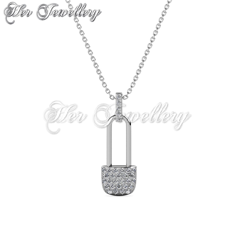 Crystal Lock Pendant