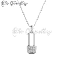 Crystal Lock Pendant