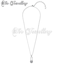 Crystal Lock Pendant