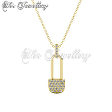 Crystal Lock Pendant