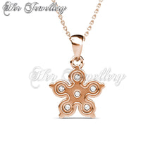 Flowery Crystal Pendant