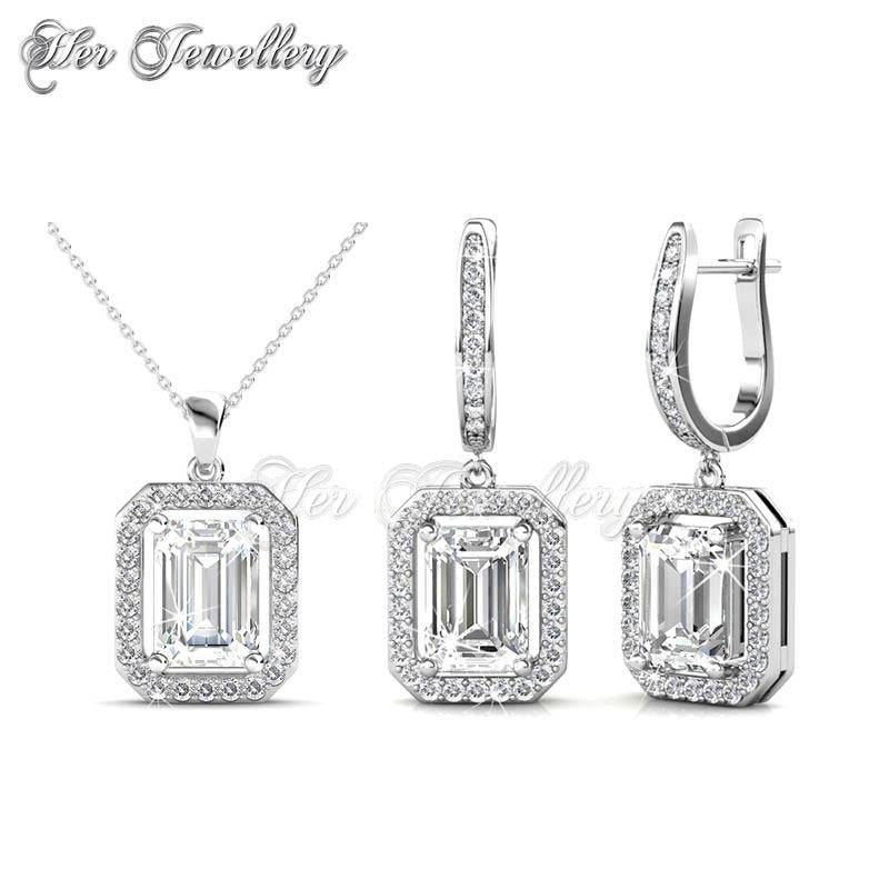 Swarovski Crystals Regal Set - Her Jewellery