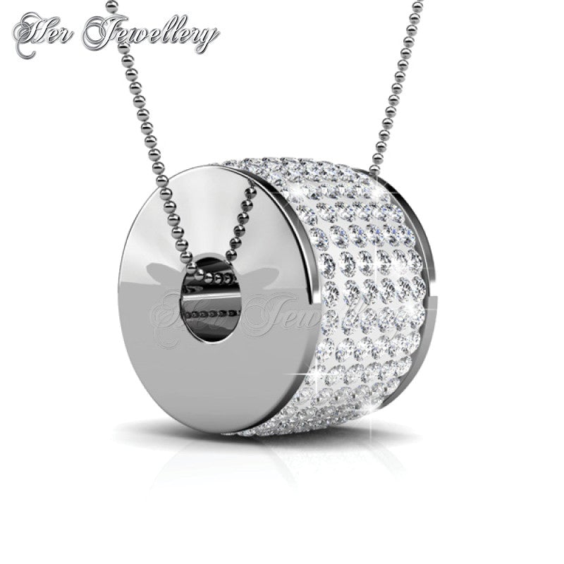 Swarovski Crystals Roller Pendant (Large) - Her Jewellery