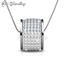 Swarovski Crystals Roller Pendant (Large) - Her Jewellery