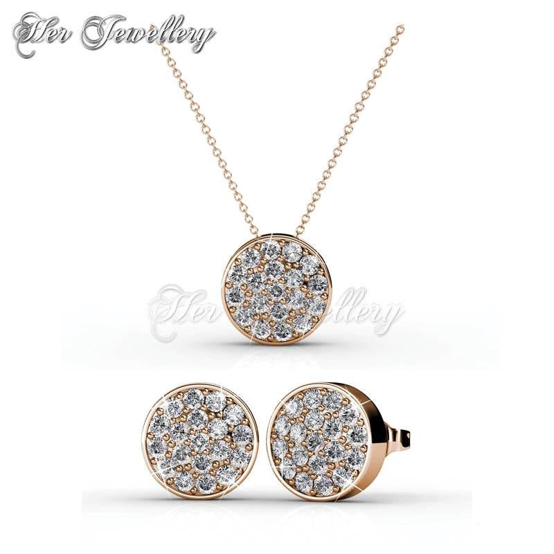 Swarovski Crystals Round Set - Her Jewellery