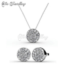 Swarovski Crystals Round Set - Her Jewellery