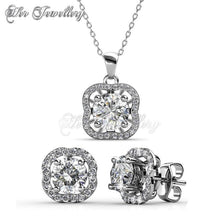 Swarovski Crystals Royal Clover Set - Her Jewellery
