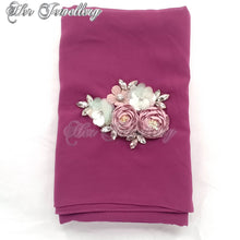 Swarovski Crystals Rosy Blossome Scarf (Lollipop) - Her Jewellery