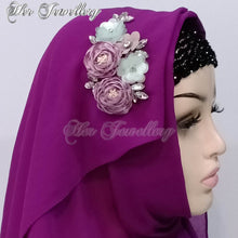 Swarovski Crystals Rosy Blossome Scarf (Lollipop) - Her Jewellery