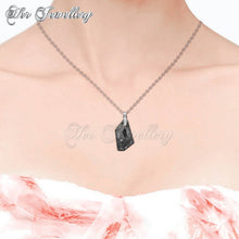 Swarovski Crystals Silver Knight Pendant‏ ( Small ) - Her Jewellery