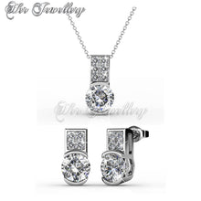 Swarovski Crystals Simply Set - Her Jewellery