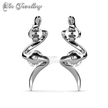 Swarovski Crystals Spiral Set - Her Jewellery