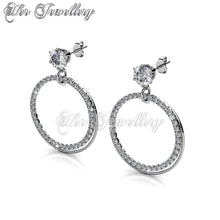 Swarovski Crystals Ariel Earrings - Her Jewellery