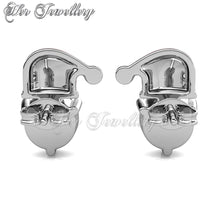 Swarovski Crystals X'Mas Santa Earrings - Her Jewellery