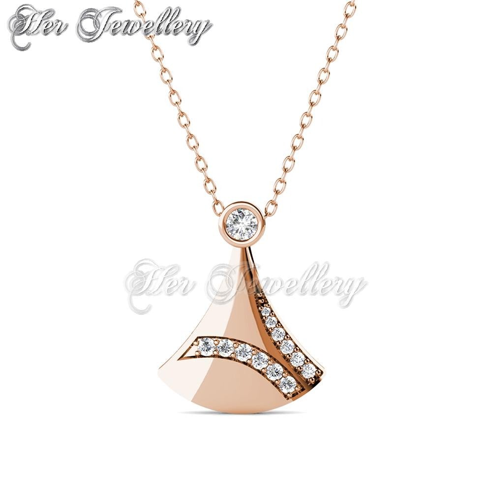 Swarovski Crystals Ambre Pendant - Her Jewellery