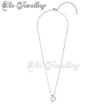 Swarovski Crystals Buckle Love Pendant - Her Jewellery